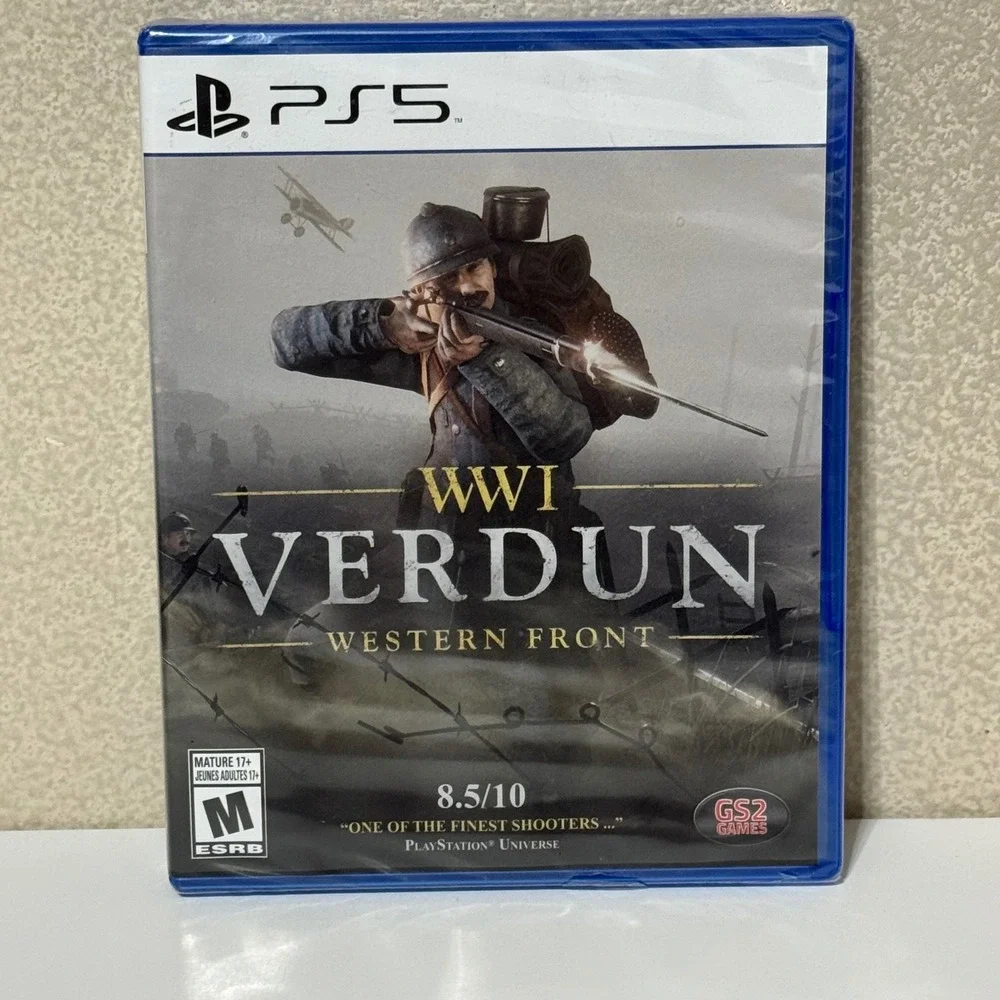 GS2 Games WWI Verdun Western Front PS5 PlayStation 5 New Sealed Shooter Game